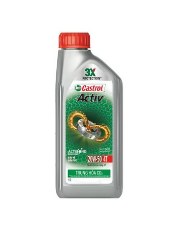 Castrol ACTIV 4T 20W-50 (Xe Số)